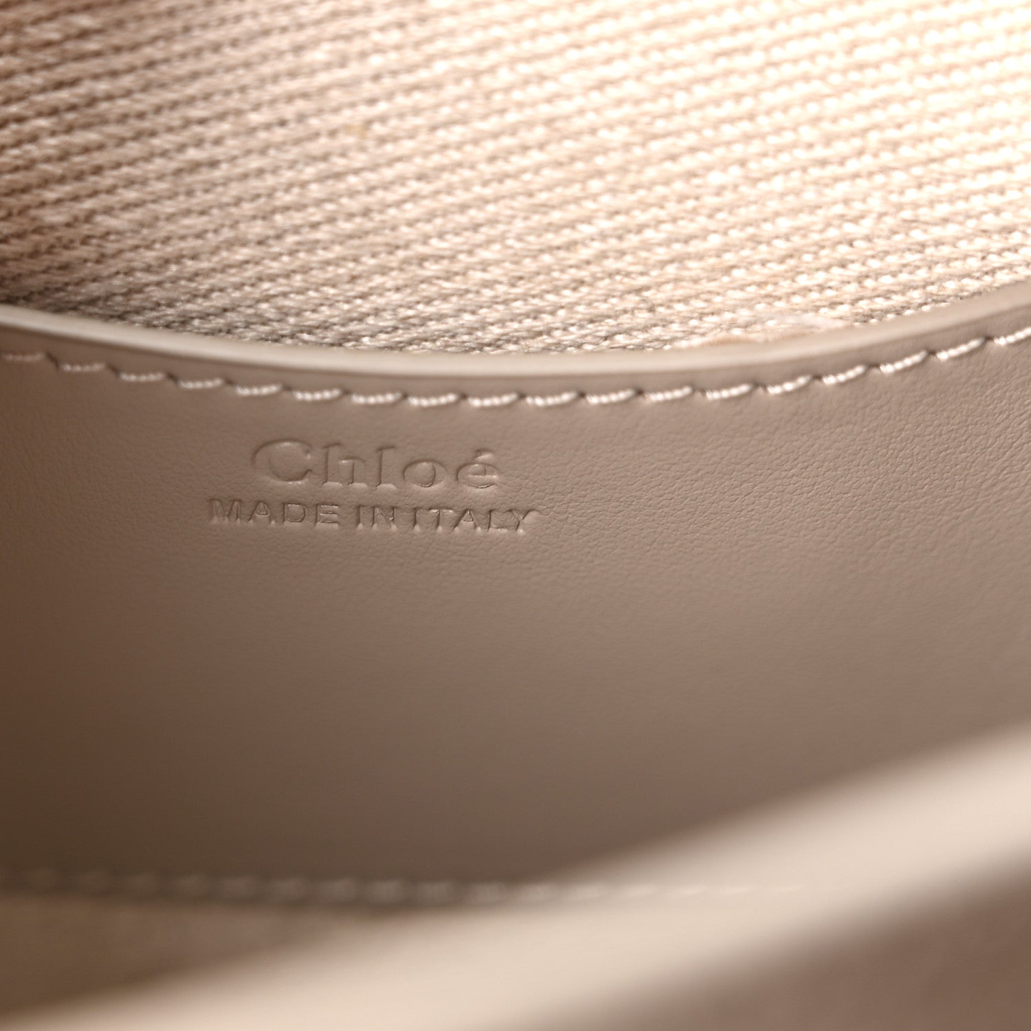Chloe Calfskin Small Tess Bag Motty Grey 6 of 10
