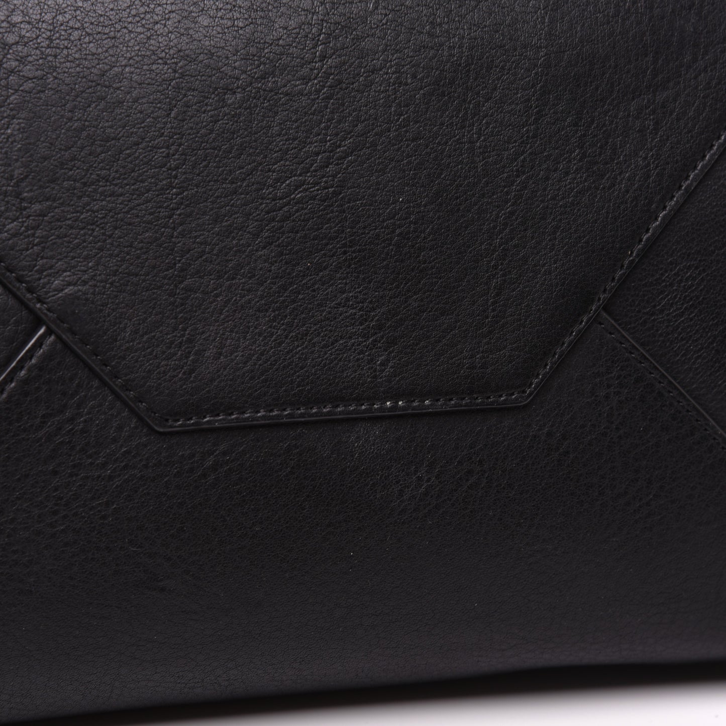 Soft Grained Calfskin Small Belt Cabas Phantom Black