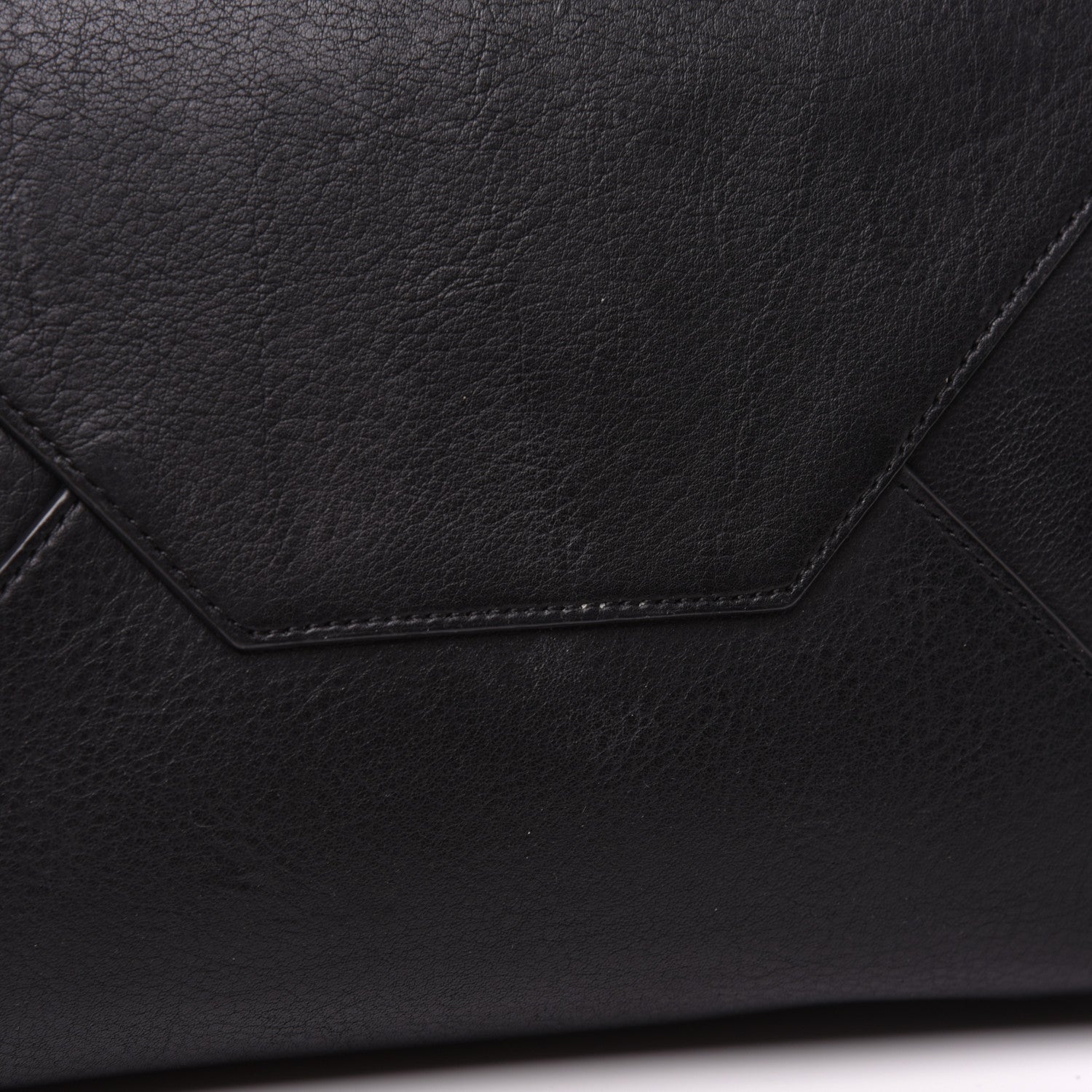 Celine Soft Grained Calfskin Small Belt Cabas Phantom Black 17 of 20