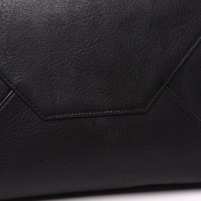 Celine Soft Grained Calfskin Small Belt Cabas Phantom Black 17 of 20