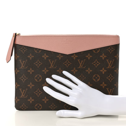 Louis Vuitton Monogram Daily Pouch Rose Poudre 2 of 6