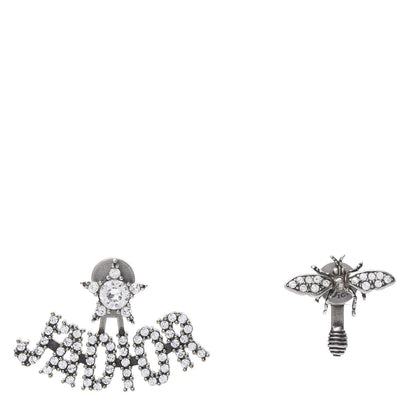 Christian Dior Palladium Crystal J'adior Earrings 1 of 5