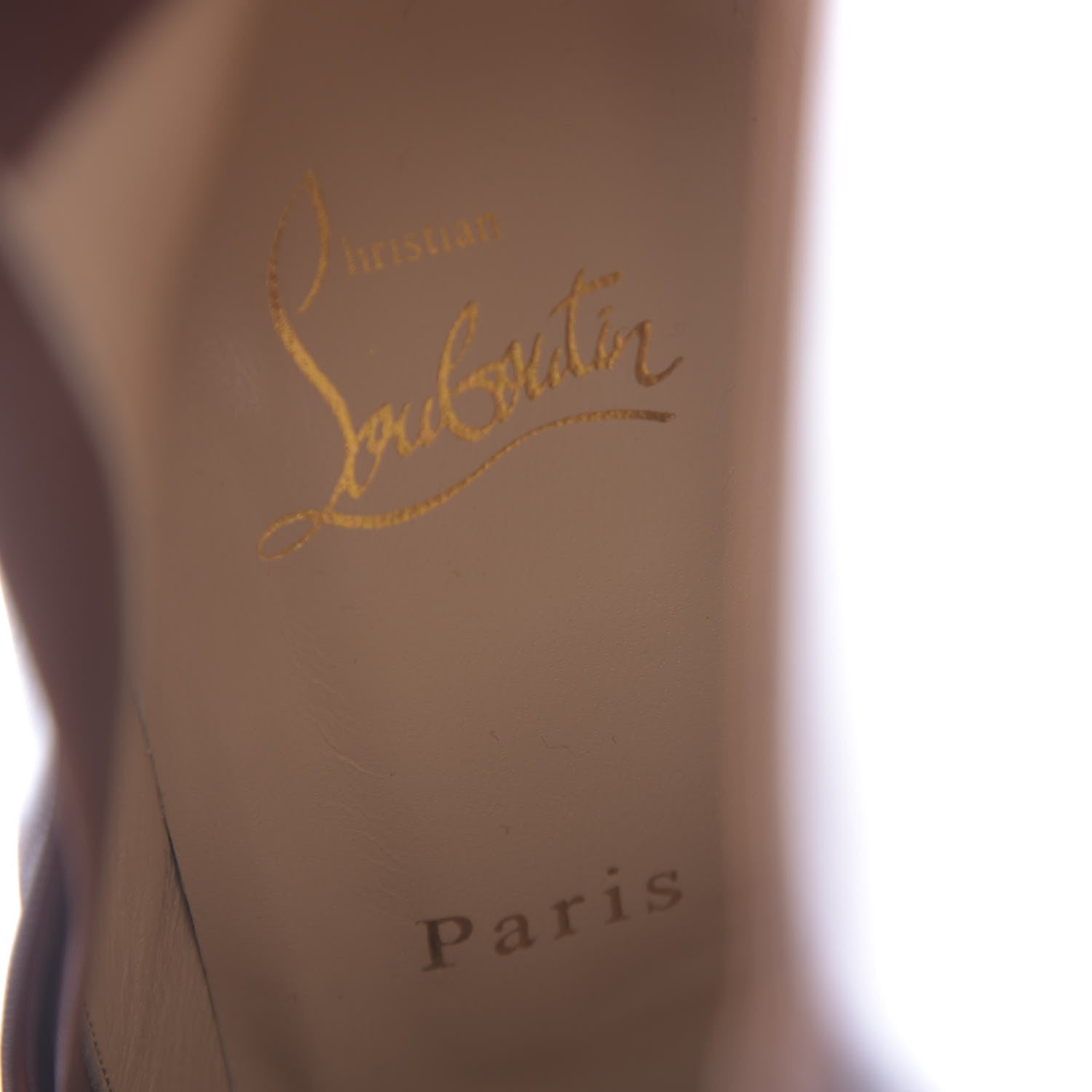 Christian Louboutin Calfskin Daf Booty 160 Ankle Boots 40.5 Chataigne 8 of 10