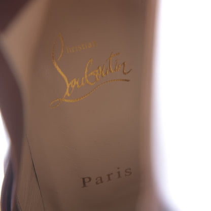 Christian Louboutin Calfskin Daf Booty 160 Ankle Boots 40.5 Chataigne 8 of 10