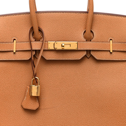Hermes Vache Liegee Birkin 35 Naturelle 8 of 10