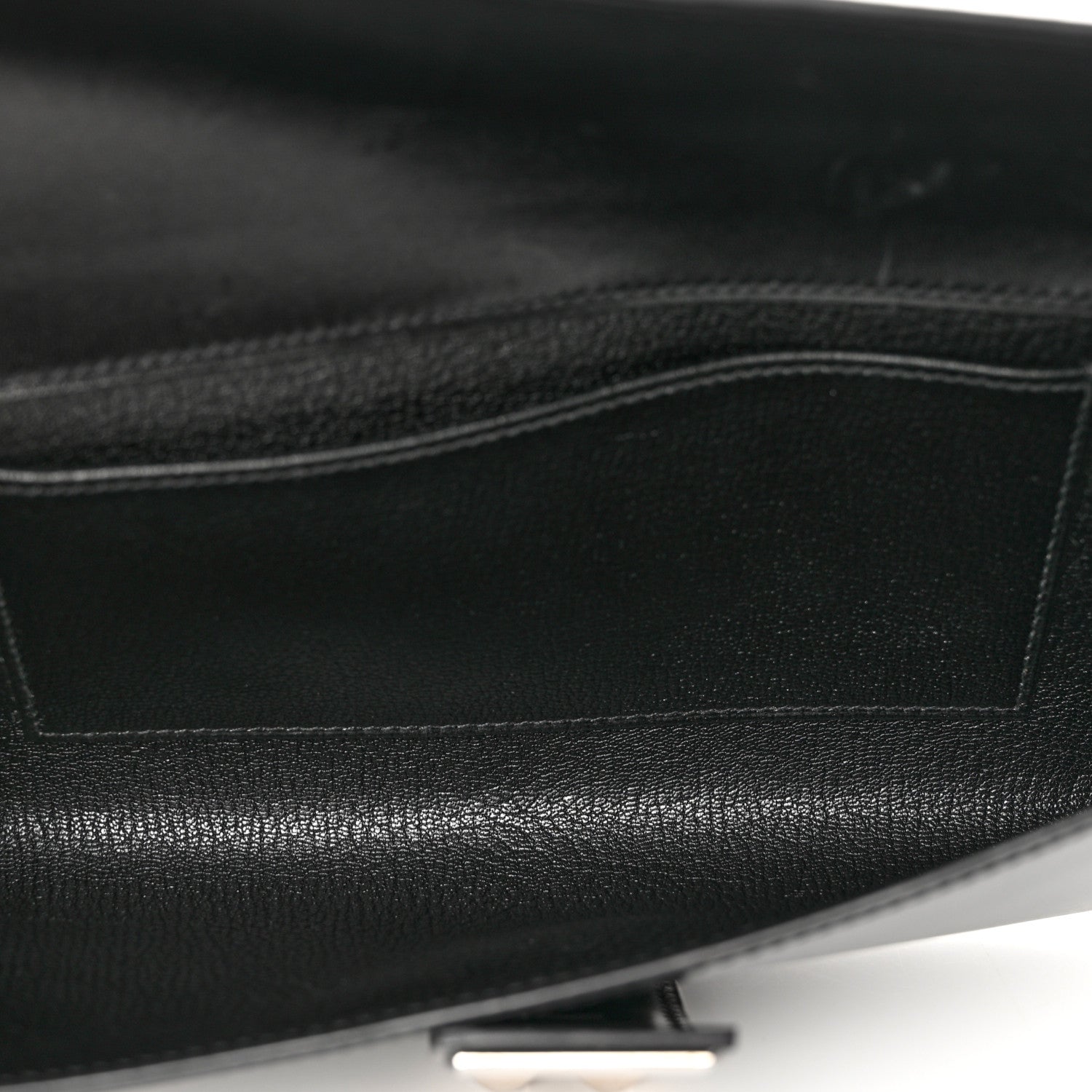 Hermes Box Medor 23 Clutch Black 5 of 9