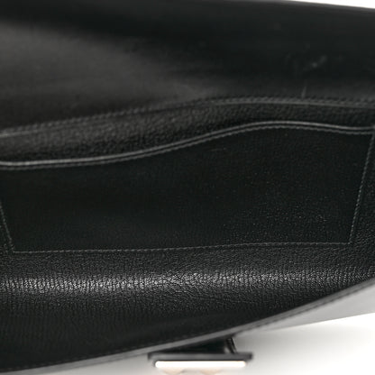 Hermes Box Medor 23 Clutch Black 5 of 9