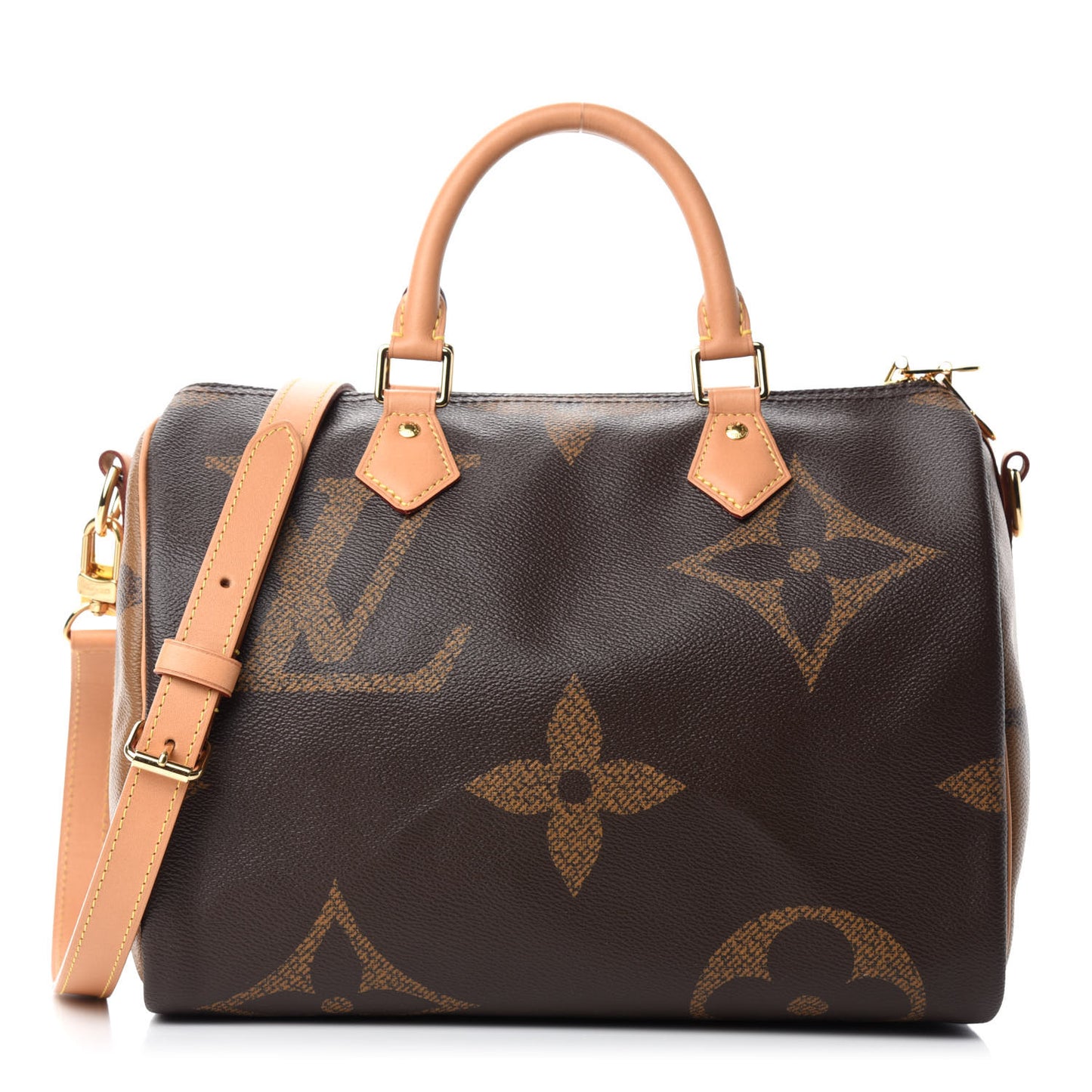 Reverse Monogram Giant Speedy Bandouliere 30