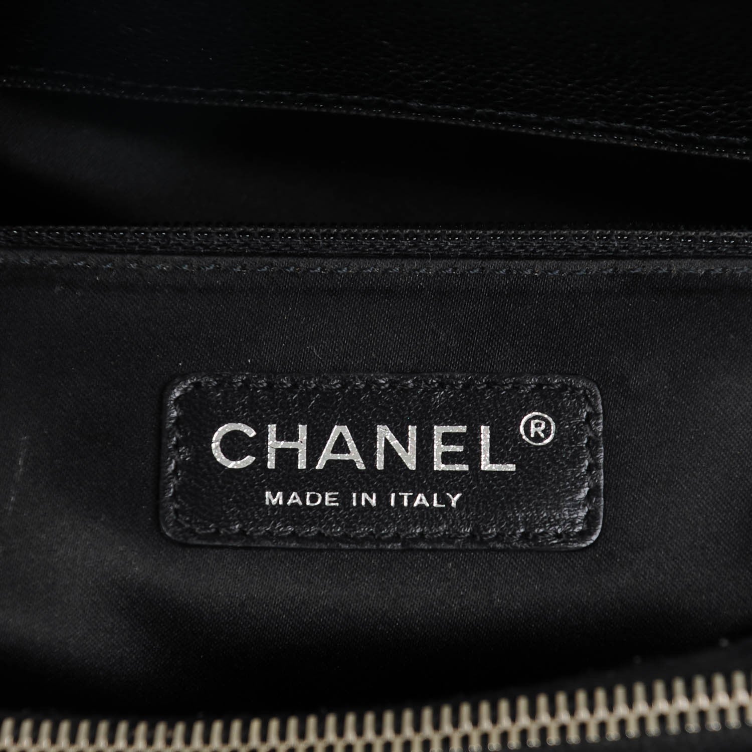 Chanel Caviar Quilted Grand Shopping Tote GST Black 5 of 7