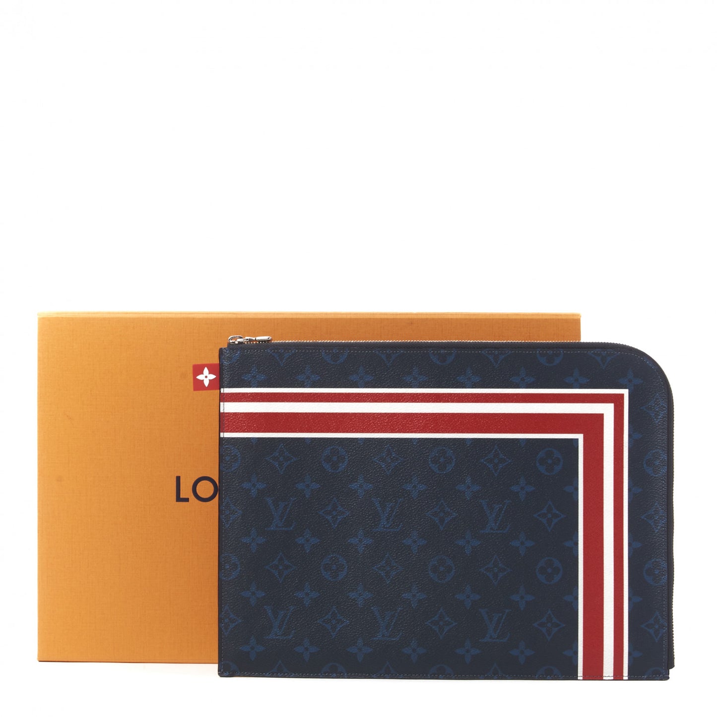 Monogram Cobalt Striped Pochette Jour GM