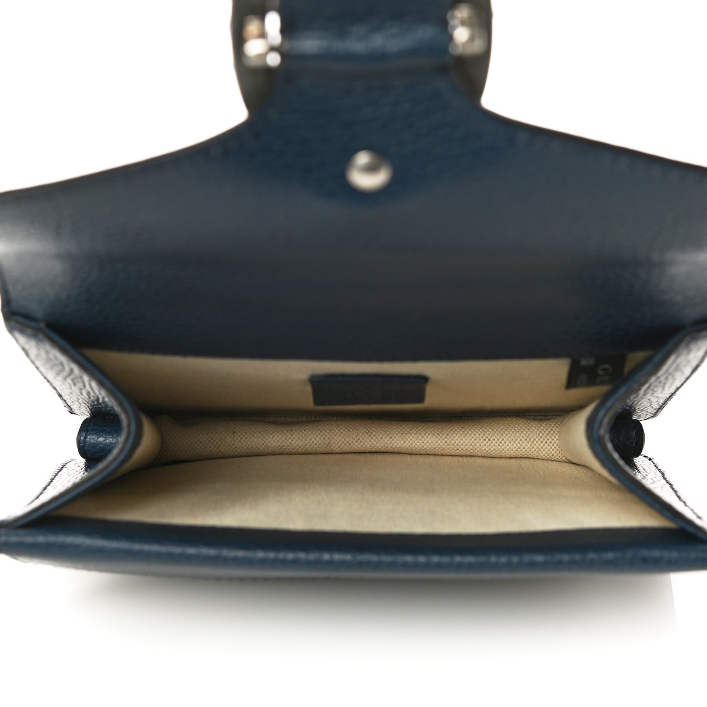 Dollar Calfskin Crystal Mini Dionysus Shoulder Bag Blue Agata Montana Sapphire