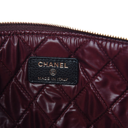 Chanel Caviar Quilted Medium Cosmetic Case Black 6 of 8