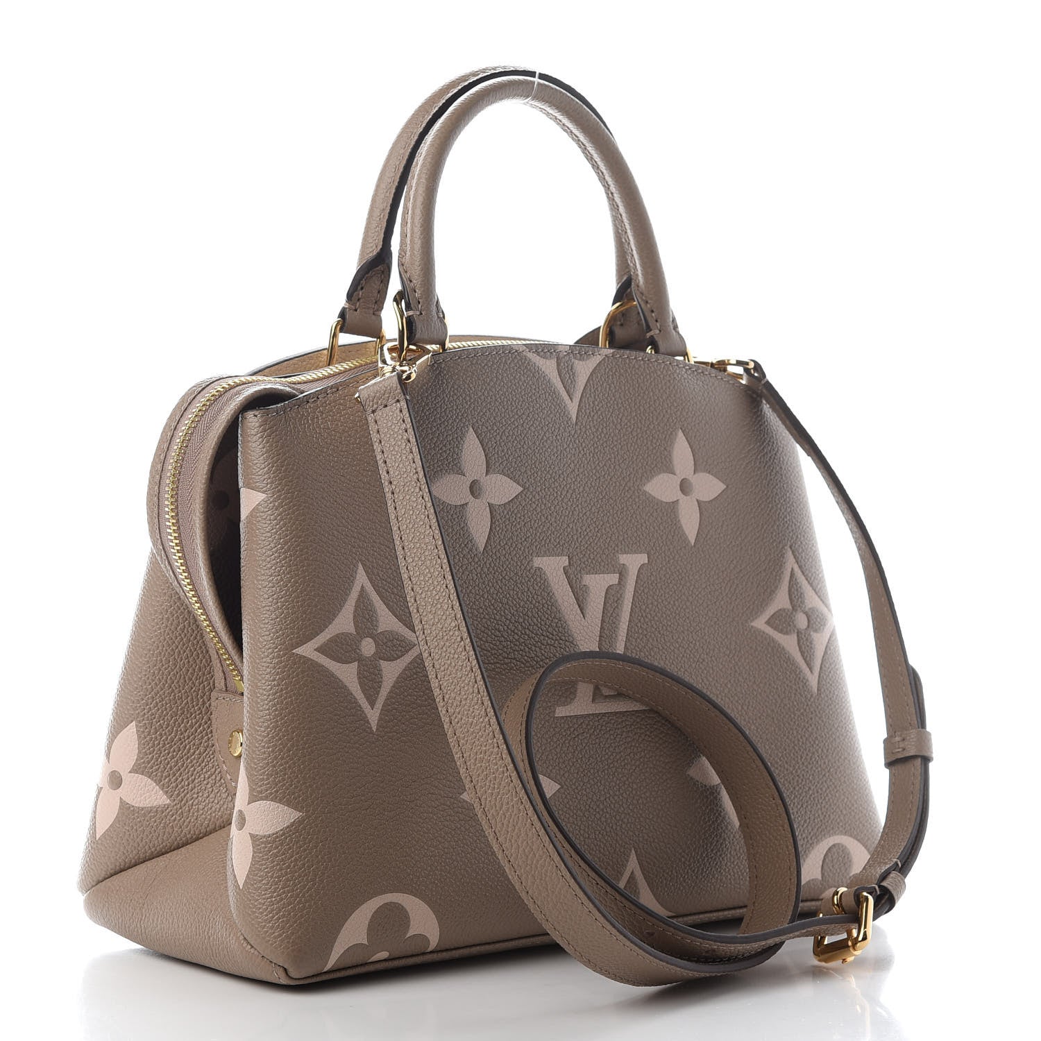 Louis Vuitton Empreinte Monogram Giant Petit Palais Tourterelle Creme 2 of 7
