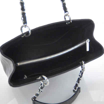 Chanel Caviar Grand Shopping Tote GST Black 7 of 9