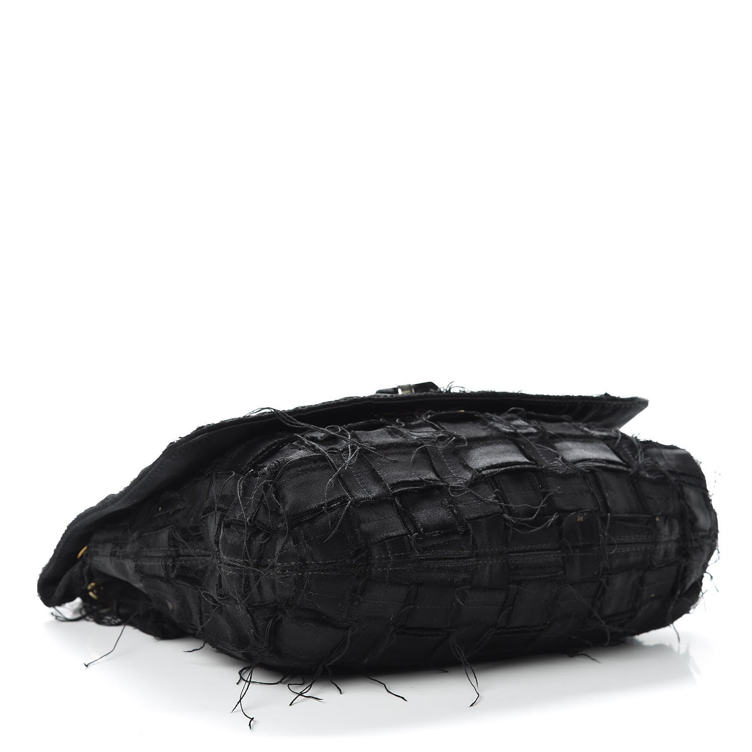 Lanvin Satin Happy Square Shoulder Bag Black 4 of 13