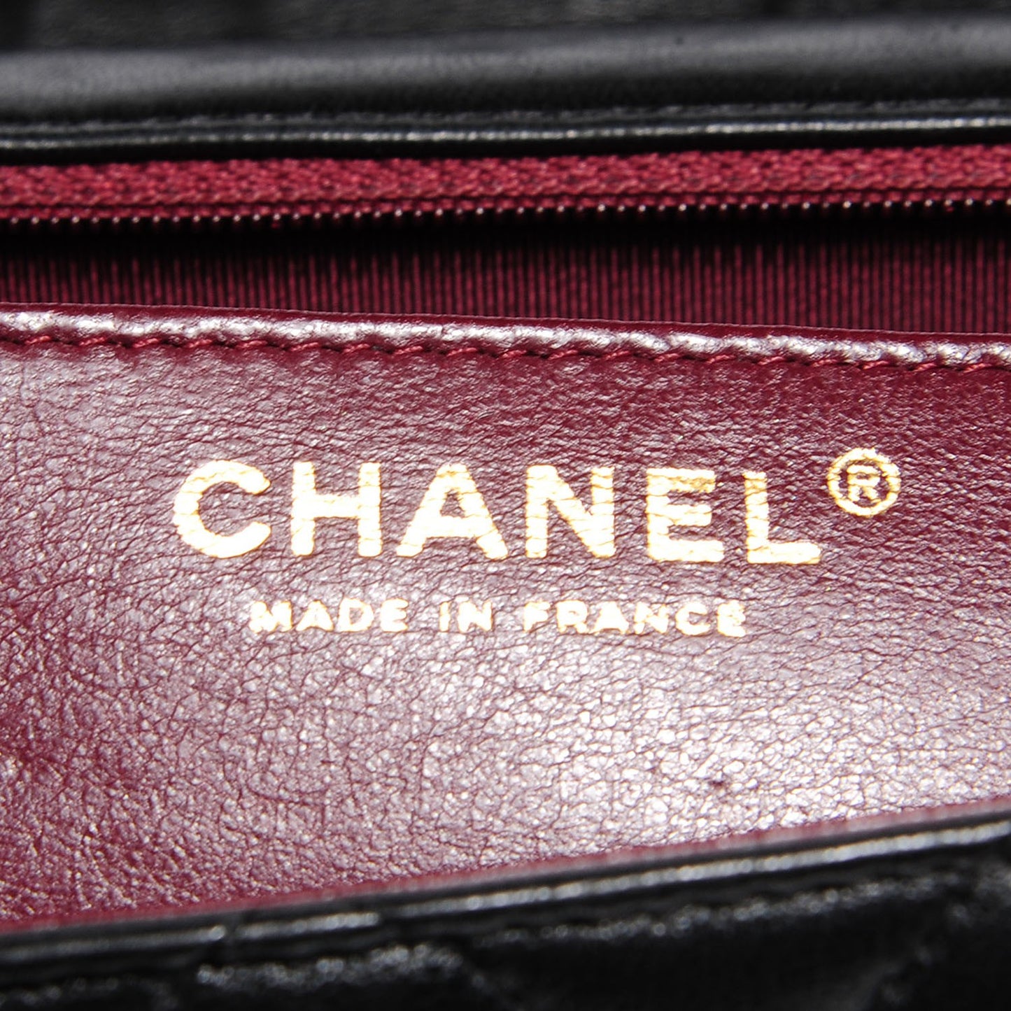 Lambskin Quilted Maxi Single Flap Black