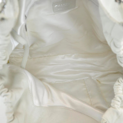 Chanel Leather Baby Coco Cabas Ivory 9 of 9