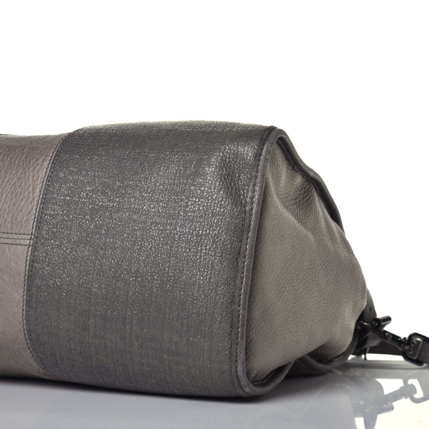 Mulberry Calfskin Taylor Satchel Grey 7 of 11