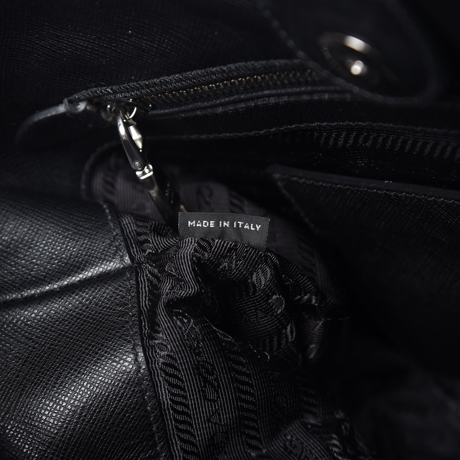 Prada Saffiano Soft Tote Black 8 of 16