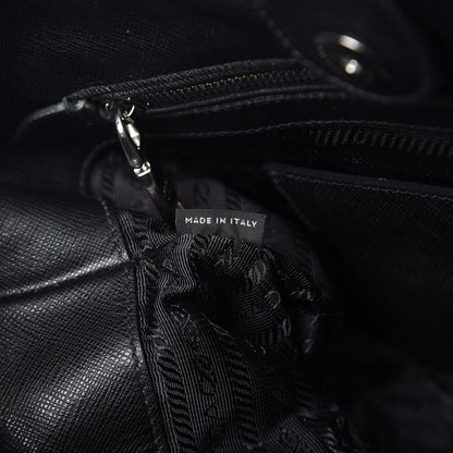 Prada Saffiano Soft Tote Black 8 of 16