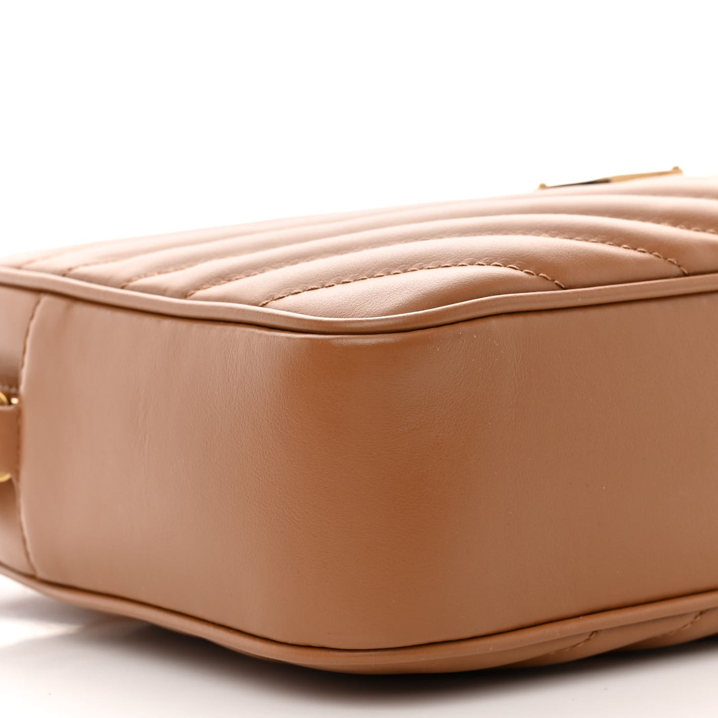 Calfskin Matelasse Monogram Lou Camera Bag Cinnamon