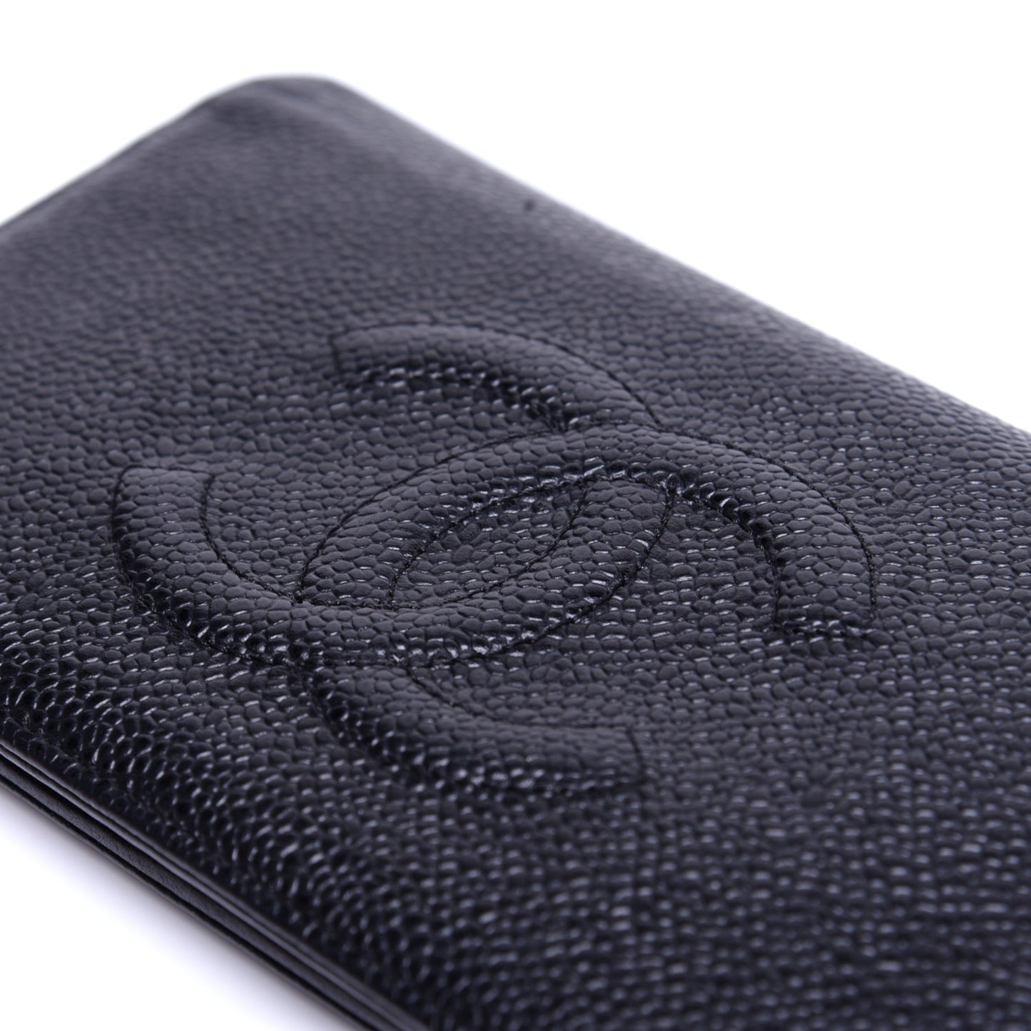 Caviar Timeless CC Yen Wallet Black