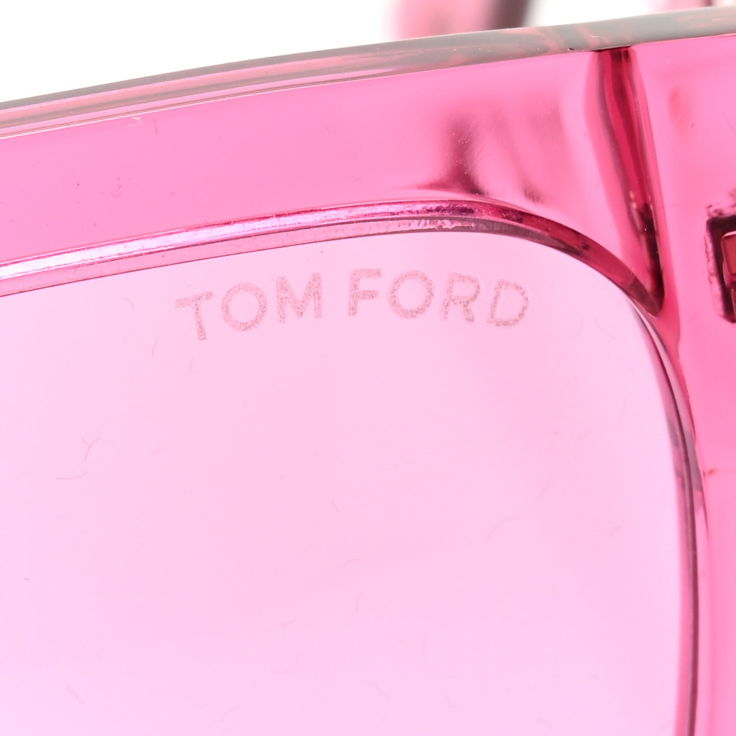 Acetate Fausto Sunglasses TF711 Transparent Pink