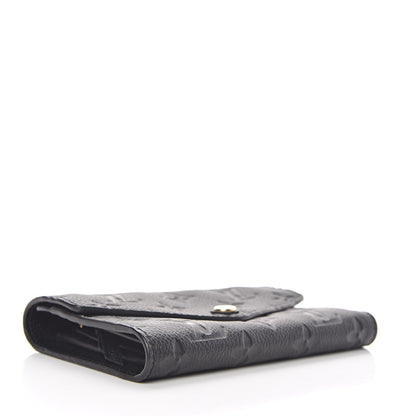 Louis Vuitton Empreinte Compact Curieuse Wallet Black 4 of 8
