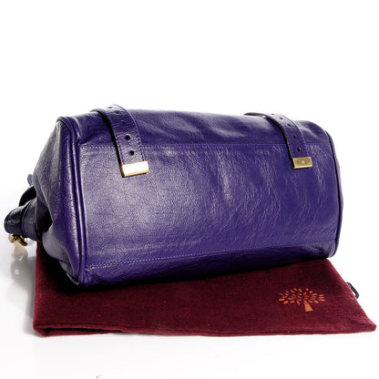Mulberry Soft Buffalo Leather Medium Alexa Grape 4 of 12