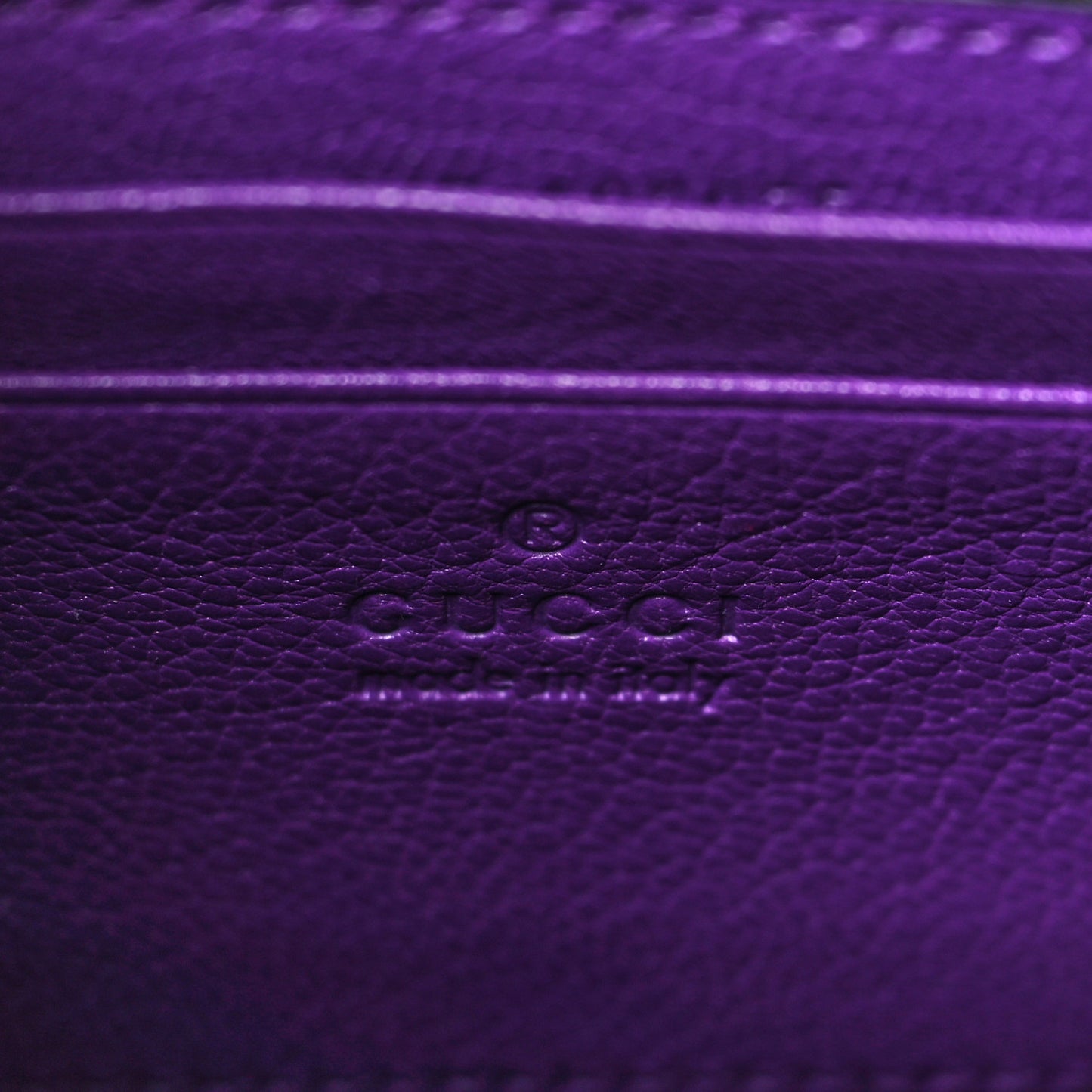 Goatskin Small Aphrodite Shoulder Bag Shine Purple