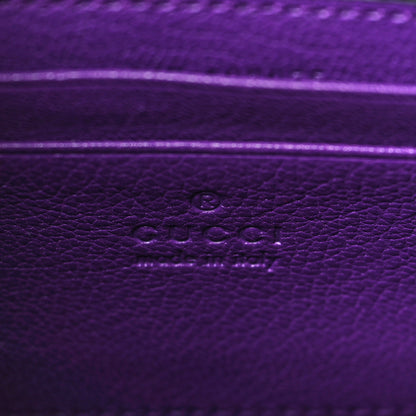 Gucci Goatskin Small Aphrodite Shoulder Bag Shine Purple 6 of 11