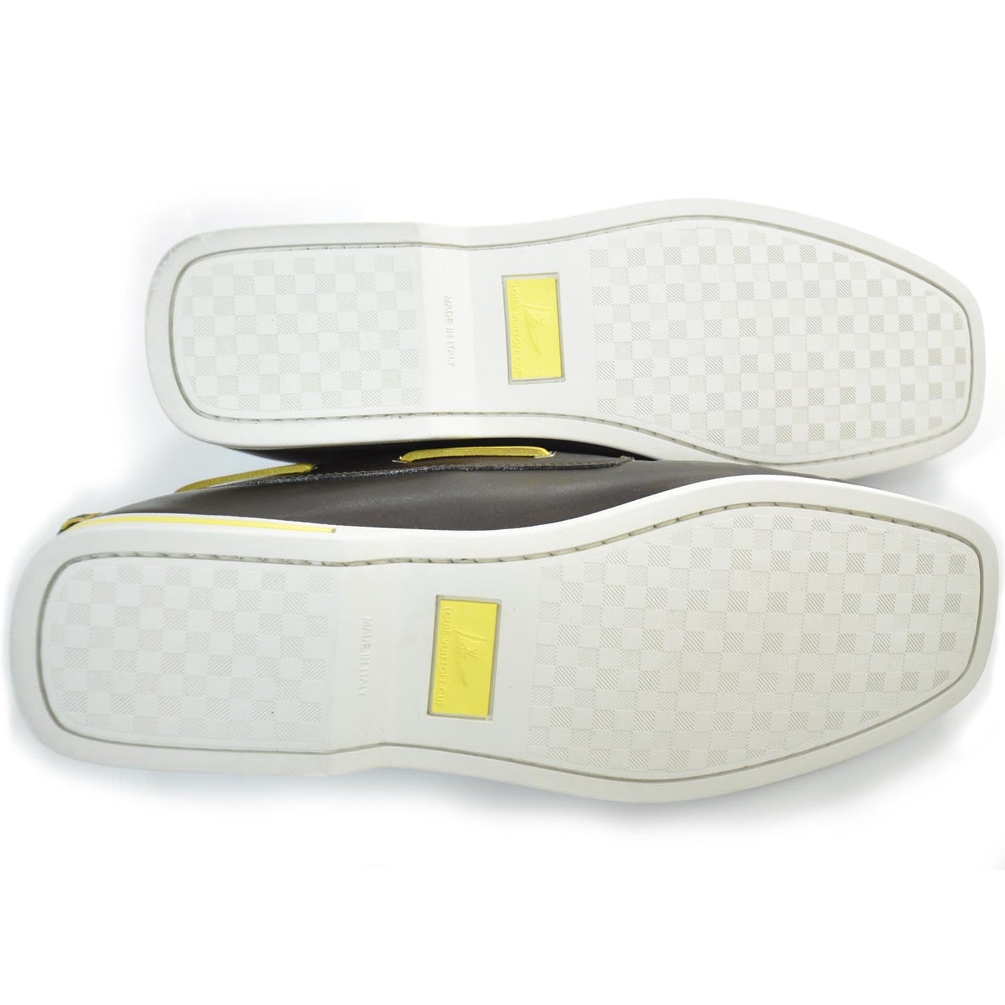 Leather LV Cup Loafers Brown