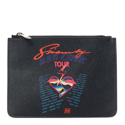 Givenchy Textured Coated Canvas Mad Love Tour Small Pouch Black 1 of 10