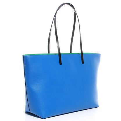 Fendi Vitello Elite Cuoio Monster Buggies Medium Roll Tote Zaffire Black Multicolor Lago 3 of 9