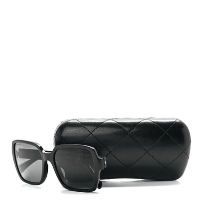 Chanel Acetate Square Sunglasses 5408-A Black 7 of 7