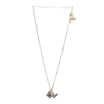 Louis Vuitton Love Letters Pendant Necklace Mutlicolor 3 of 5