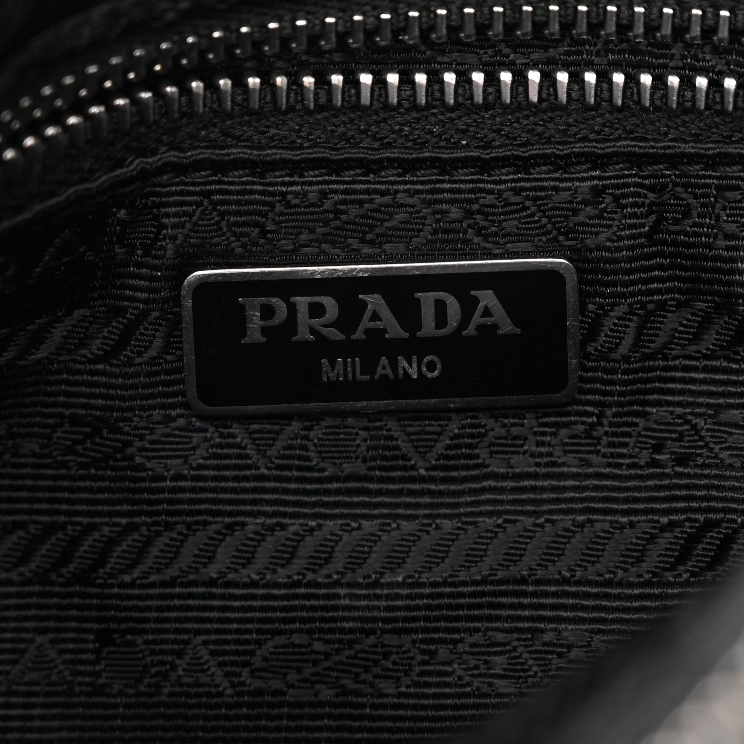 Prada Nylon Tessuto Impuntu Quilted Crossbody Bag Black 6 of 10
