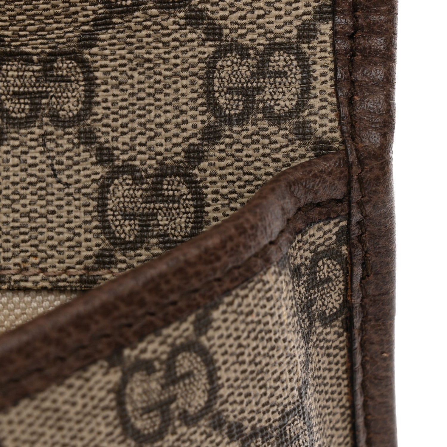 Gucci GG Supreme Monogram Neo Vintage Web Belt Bag Brown 13 of 18