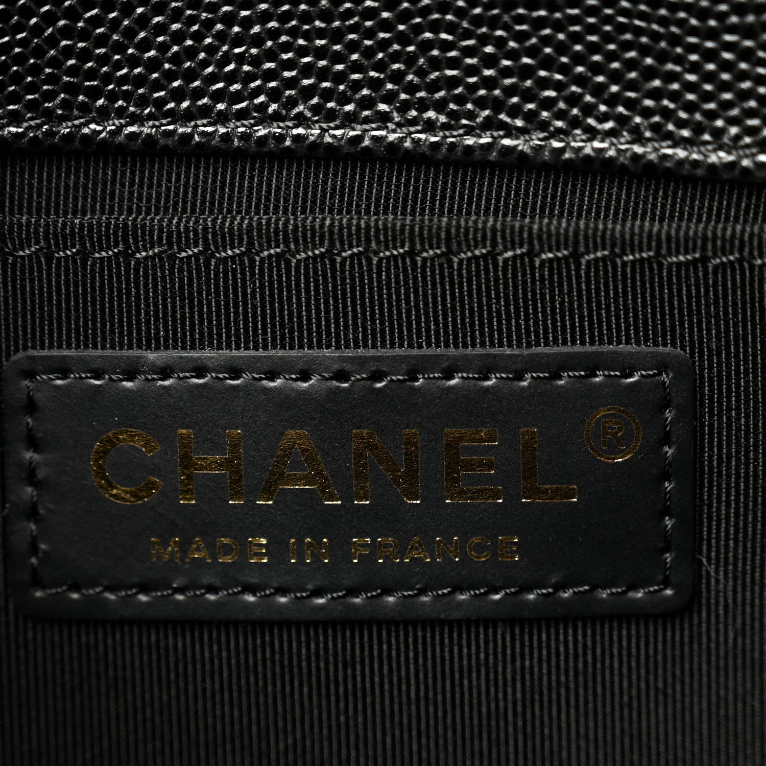 Chanel Caviar Quilted Medium Boy Flap Black 6 of 10