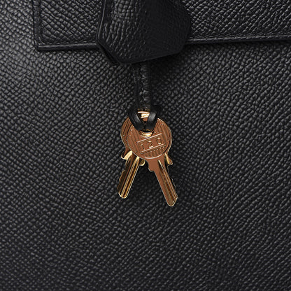 Hermes Epsom Kelly Sellier 28 Black 12 of 42