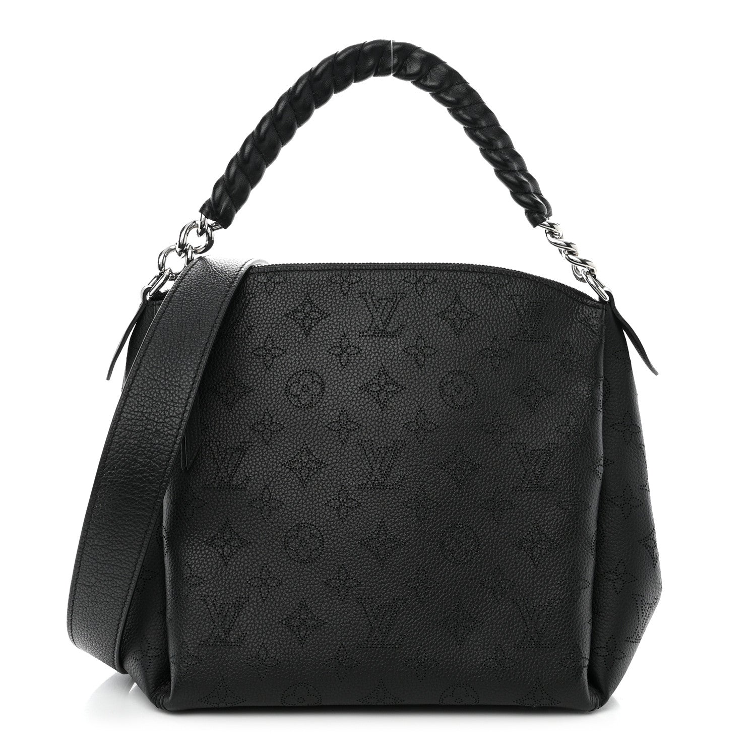 Louis Vuitton Mahina Babylone Chain BB Black 1 of 10