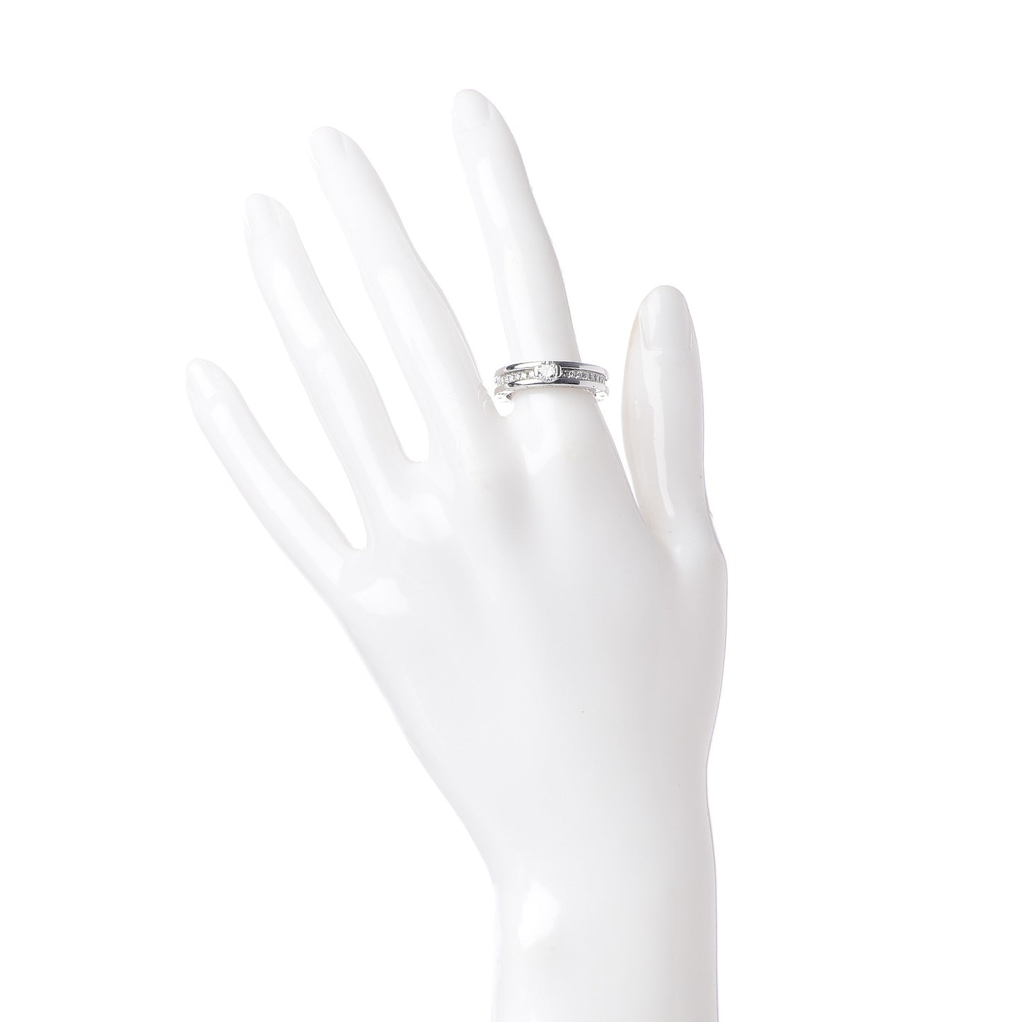 18K White Gold Diamond B.Zero1 Engagement Ring 55 7.25