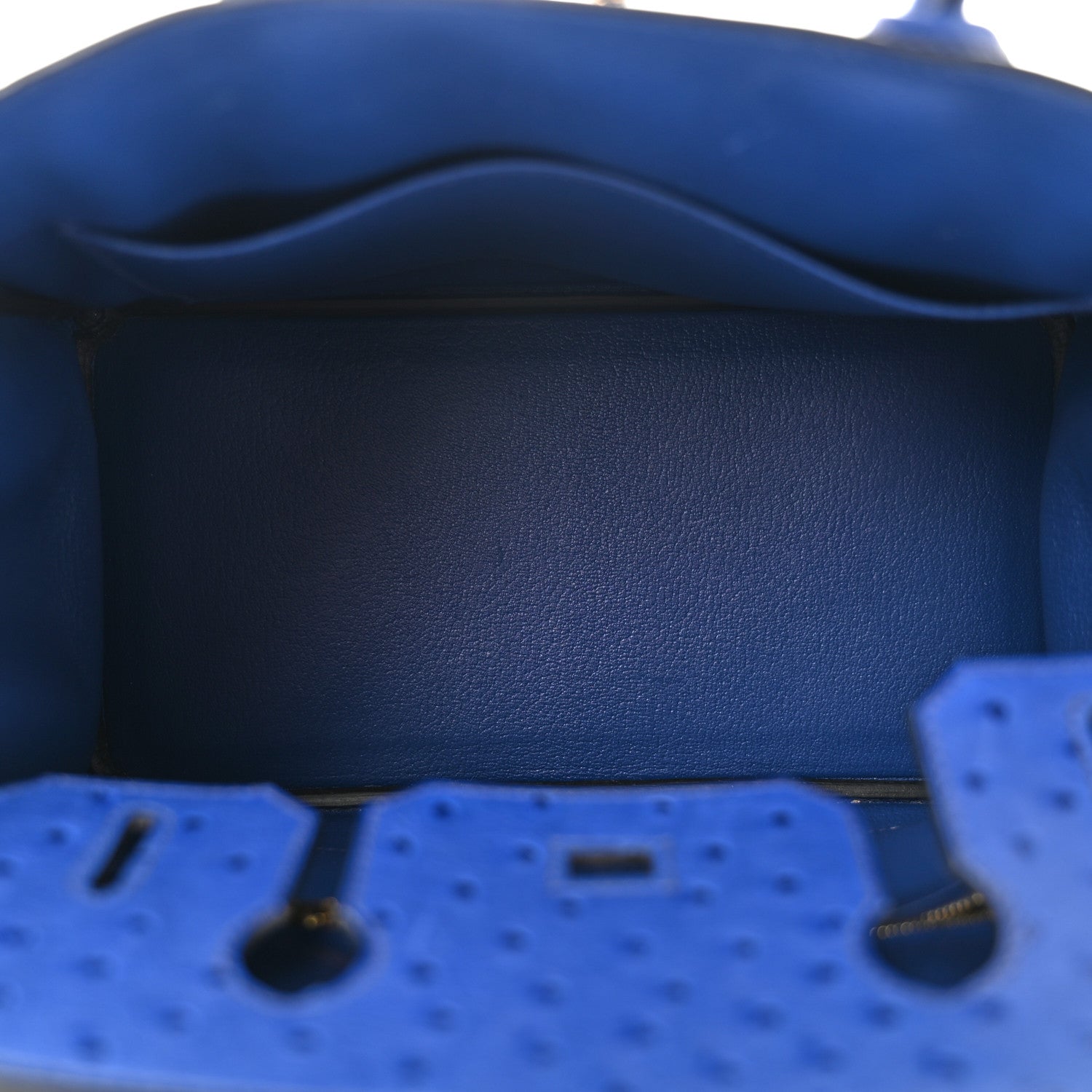Hermes Ostrich Birkin 30 Bleu Saphir 5 of 11