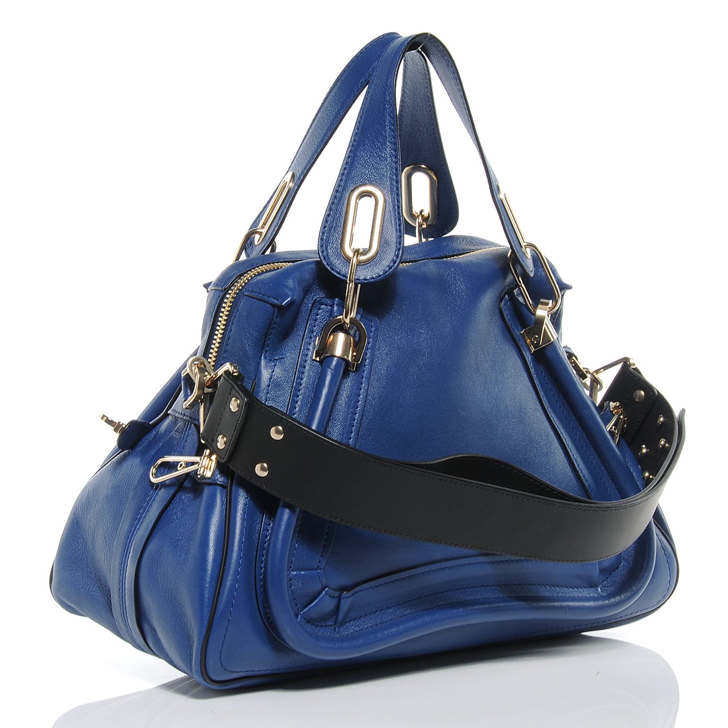 Chloe Leather Medium Military Paraty Royal Navy 3 of 8