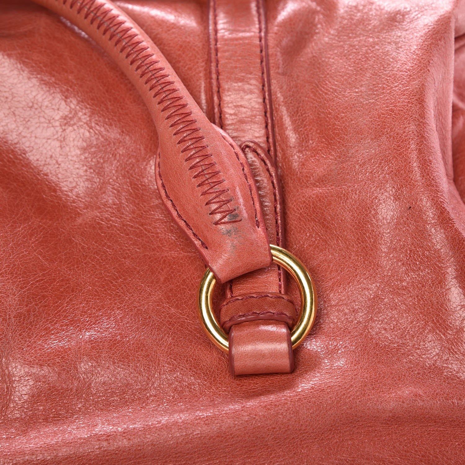 Miu Miu Vitello Lux Medium Bow Bag Rosa 10 of 14