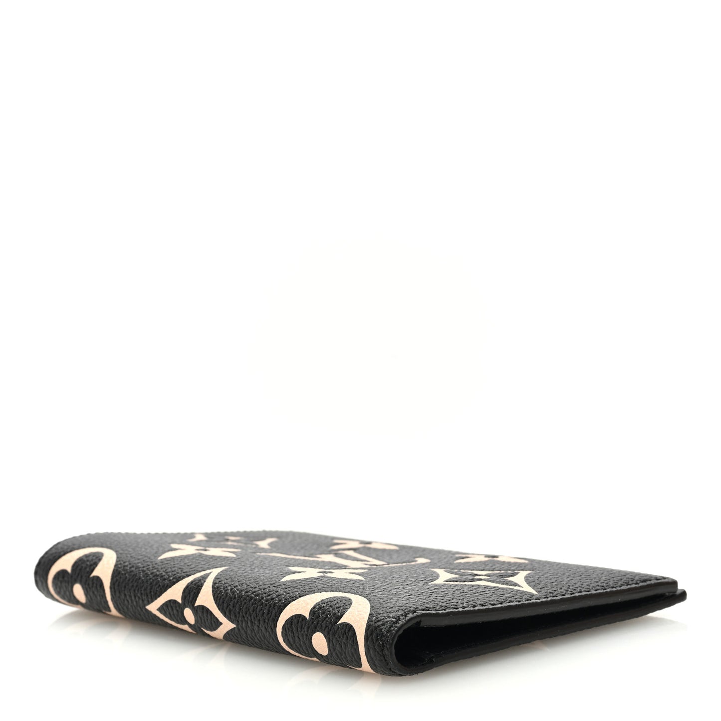 Empreinte Monogram Giant Passport Cover Black Beige