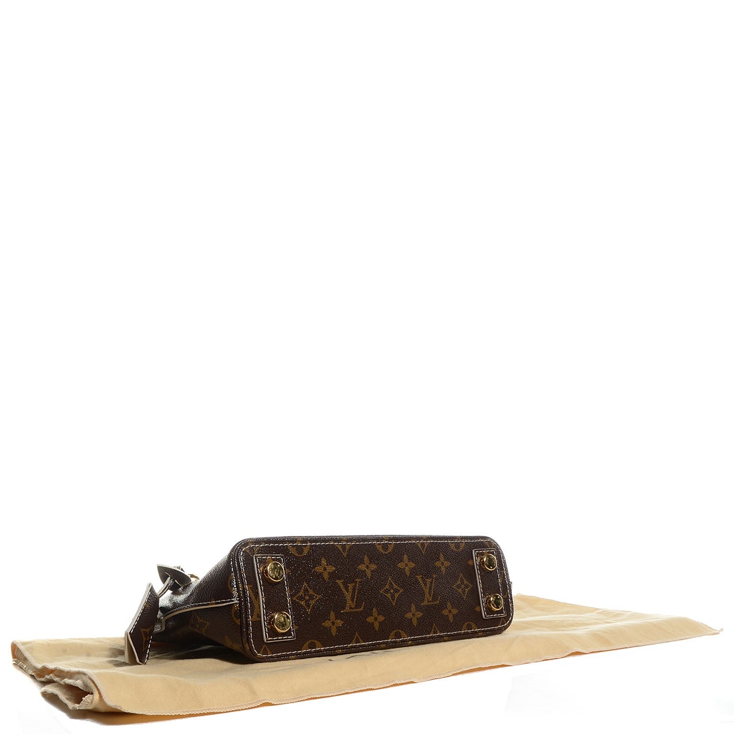 Louis Vuitton Monogram Fetish Lockit Clutch 4 of 8