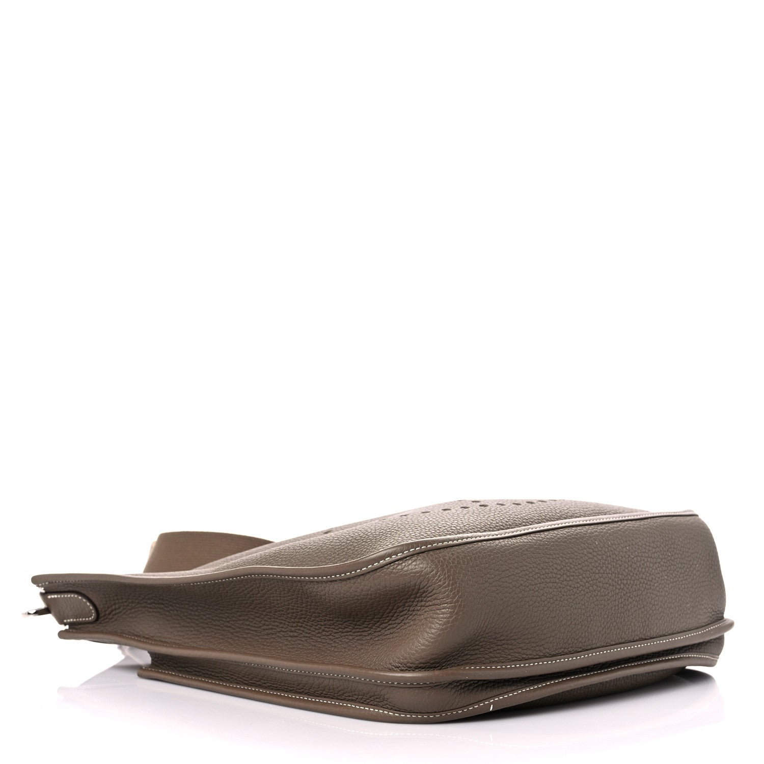 Hermes Taurillon Clemence Evelyne III GM Etoupe 4 of 10