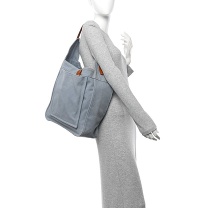 Hermes Toile Marwari GM Bleu 2 of 11