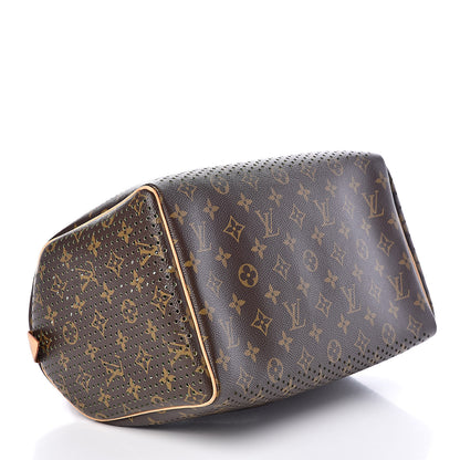 Louis Vuitton Monogram Perforated Speedy 30 Green 4 of 8